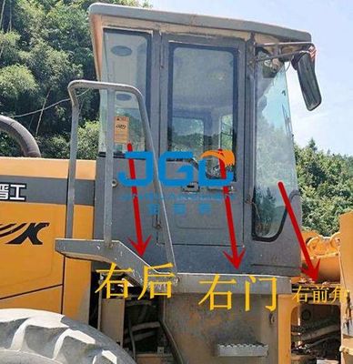 JGM756K লোডার বাম এবং ডান দরজা এবং উইন্ডোজ সামনের এবং পিছনের উইন্ডোজ