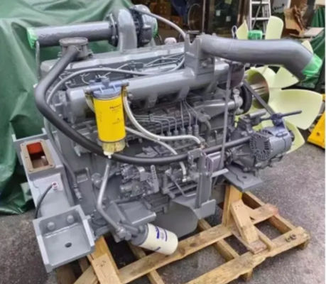 Doosan De12t ডিজেল ইঞ্জিন সমাবেশ De12tis এক্সক্যাভেটর ইঞ্জিন যন্ত্রপাতি জন্য যন্ত্রাংশ