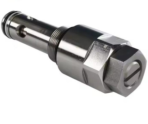 উচ্চ মানের PC200-6 PC200-7 খননকারীর জলবাহী যন্ত্রাংশ ঘূর্ণমান ত্রাণ ভালভ 702-75-01200 702-75-01201 702-77-02120 702-77-02170