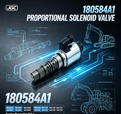 180584A1 MX80C MX90C MX100C MX100 MX110 MX120 MX135 ইঞ্জিন এক্সক্যাভেটর ভালভের খুচরা যন্ত্রাংশ