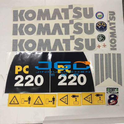 PC130 PC160 PC200 PC240 PC360 Excavator খুচরা যন্ত্রাংশ পুরো মেশিন বডি স্টিকার
