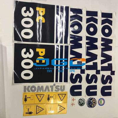 PC130 PC160 PC200 PC240 PC360 Excavator খুচরা যন্ত্রাংশ পুরো মেশিন বডি স্টিকার