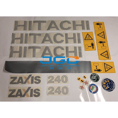 Zax70 ZAX120 এক্সক্যাভেটর খুচরা যন্ত্রাংশ ZAX200 ZAX230 ZAX270 ZAX330 ZAX400 ZAX470-3 -6 পুরো গাড়ির বডি স্টিকার