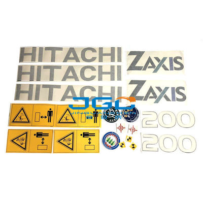 Zax70 ZAX120 এক্সক্যাভেটর খুচরা যন্ত্রাংশ ZAX200 ZAX230 ZAX270 ZAX330 ZAX400 ZAX470-3 -6 পুরো গাড়ির বডি স্টিকার