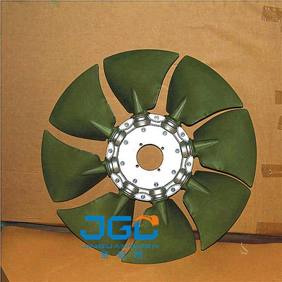 EC210 D6E ইঞ্জিনের জন্য খননকারী কুলিং ফ্যান ব্লেড 14579495 14603988