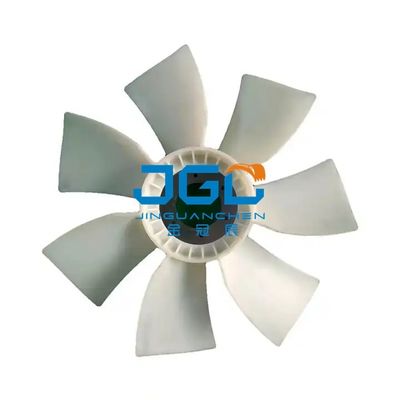 খননকারী Sk200-8 Sk210-8 Sk250-8 এর জন্য ইঞ্জিন আনুষঙ্গিক ফ্যান ব্লেড VH16303E0130