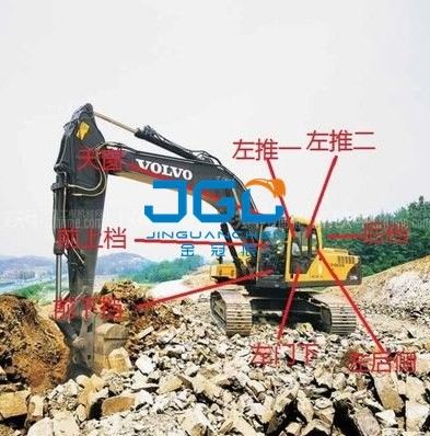 EC120Blc 140B এক্সকাভেটর সামনে এবং পিছনের দরজা এবং জানালা বাম এবং ডান উইন্ডশীল্ড স্তরিত গ্লাস