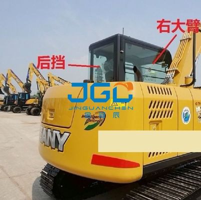 এক্সক্যাভেটর SY75C SY65C ফ্রন্ট গিয়ার ফ্রন্ট লোয়ার গিয়ার স্কাইলাইট ডোর লোয়ার রিয়ার ব্যাফেল বাম টেম্পারড গ্লাস