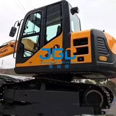 এক্সকাভেটর B70 ফ্রন্ট উইন্ড টেম্পারড গ্লাসের পিছনের দিকে এবং নিচের দিকে ধাক্কা দেয় জানালার দরজার নিচে