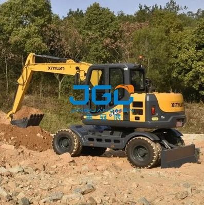 এক্সকাভেটর B70 ফ্রন্ট উইন্ড টেম্পারড গ্লাসের পিছনের দিকে এবং নিচের দিকে ধাক্কা দেয় জানালার দরজার নিচে