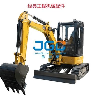 303C 303.5E2 এক্সক্যাভেটর ফ্রন্ট উইন্ড গিয়ার রাইট পুশ এবং টান শক্ত গ্লাস রিয়ার গিয়ার