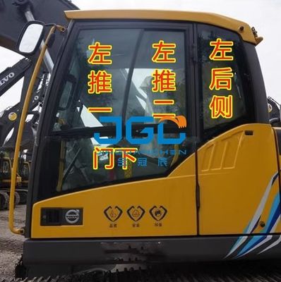 EC120D 140D 200D 210D 220D এক্সকাভেটর ফ্রন্ট উইন্ডশীল্ড এক্সকাভেটর দরজা এবং জানালার গ্লাস