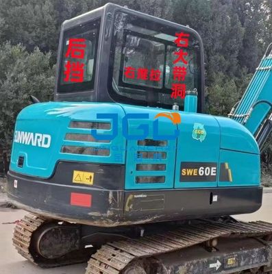 SWE60E 70 80 90 100 এক্সক্যাভেটর গ্লাস ফ্রন্ট উইন্ডশীল্ড উপরের এবং নীচের দরজা স্লাইডিং উইন্ডো
