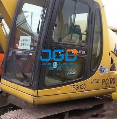 PC120-6 60-7 এক্সকাভেটর ফ্রন্ট উইন্ডশিল্ড ডোর স্লাইডিং উইন্ডো রিয়ার গিয়ার রিয়ার সাইড টেম্পারড গ্লাস
