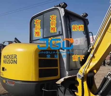 এক্সক্যাভেটর Z38 50 60 সামনের গিয়ার উপরের এবং নীচের বাম পিছনের স্লাইডিং উইন্ডো টেম্পারড গ্লাস