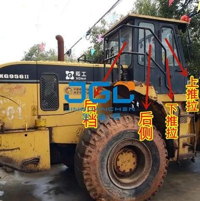 XG956-2 958 লোডার গ্লাস ফ্রন্ট ডোর স্লাইডিং উইন্ডো রিয়ার সাইড উইন্ডশীল্ড শক্ত গ্লাস