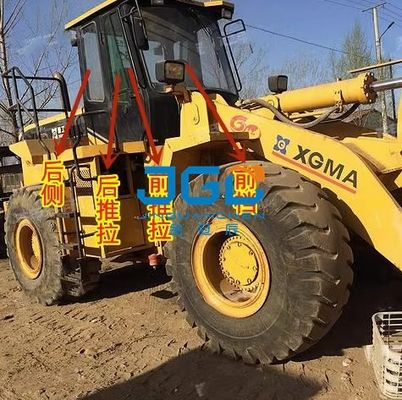 XG956-2 958 লোডার গ্লাস ফ্রন্ট ডোর স্লাইডিং উইন্ডো রিয়ার সাইড উইন্ডশীল্ড শক্ত গ্লাস