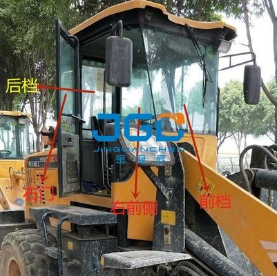 CTX928 930 918 লোডার গ্লাস ফ্রন্ট সাইড বাম এবং ডান দরজা উপরের এবং লোয়ার রিয়ার সাইড রিয়ার সাইড টেম্পারড গ্লাস