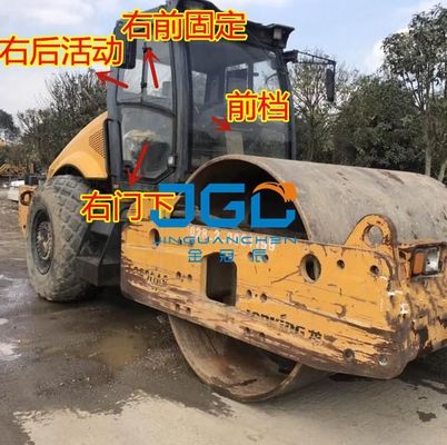 রোড রোলার LG526B6 523A6 520B3 523A3 সামনের সরানো দরজার নীচে পিছনের স্টিল গ্লাস