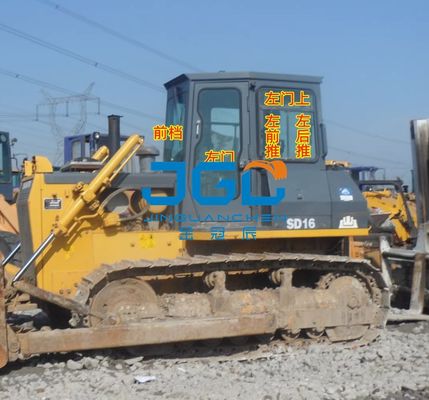 SD16TL SD13 23 22 বুলডোজার ফ্রন্ট উইন্ডশেল এবং রিয়ার উইন্ডশেল স্লাইডিং উইন্ডোজ টেম্পারেড গ্লাস