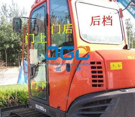 KX185-3 এক্সক্যাভেটর সামনে এবং পিছনের গিয়ার বাম এবং ডান উইন্ডো এবং উপরের এবং নীচের উইন্ডশীল্ড