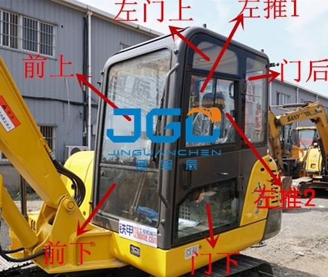 FR60E 65E 75 80E2/D Excavator Front And Rear উইন্ডশিল্ড গ্লাস