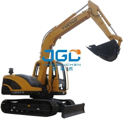 YC85-8 এক্সক্যাভেটর ফ্রন্ট গিয়ার রিয়ার ব্লক বাম এবং ডান দরজা এবং উইন্ডো উপরের এবং নীচের উইন্ডশীল্ড