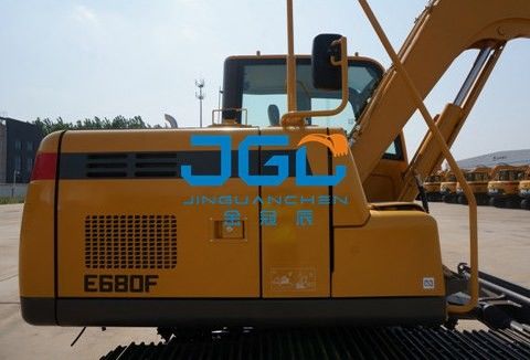 E680F 675F এক্সকাভেটর সামনে এবং পিছনের উইন্ডস্ক্রিন বাম এবং ডান উইন্ডো গ্লাস