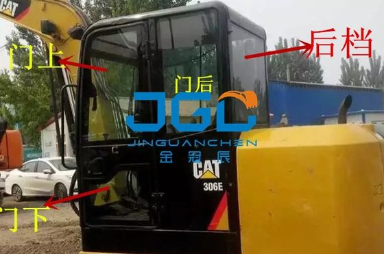305.5E 306D Excavator সামনের এবং পিছনের গিয়ার বাম এবং ডান দরজা এবং উইন্ডোজ উইন্ডোজ