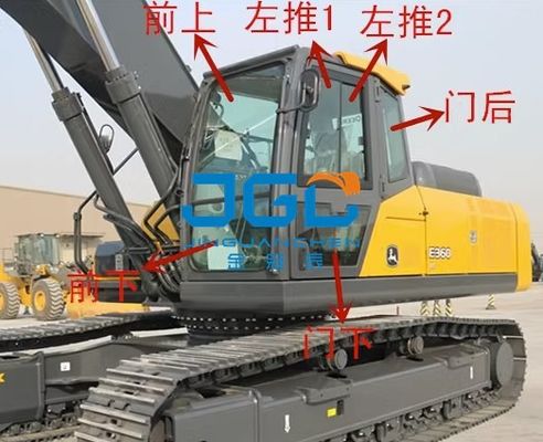 E360 210 140 240 260 300 330 230 Excavator এর সামনের এবং পিছনের দরজা এবং উইন্ডোজ এর উইন্ডোজ