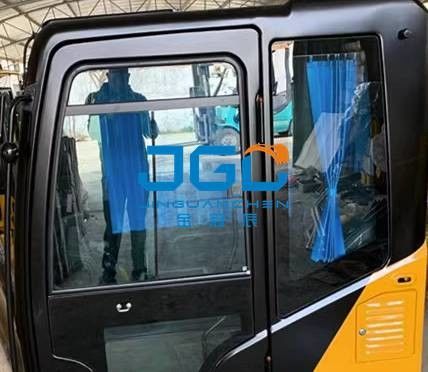SY155W চাকা খননকারীর দরজা সামনের এবং পিছনের বাম এবং ডান নীচের আকাশচুম্বী বড় বাহু উইন্ডশেল