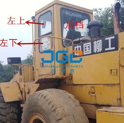 ZL50E 50D লোডার ফ্রন্ট স্টপ রিয়ার স্টপ বাম এবং ডান উইন্ডো সাইড গ্লাস