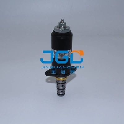 SK200-10 নির্মাণ যন্ত্রপাতি যন্ত্রাংশ Excavator Parts Solenoid Valve YN35V00054F1 30C50-143