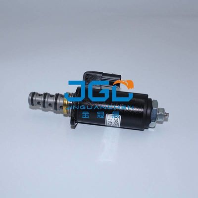 SK200-10 নির্মাণ যন্ত্রপাতি যন্ত্রাংশ Excavator Parts Solenoid Valve YN35V00054F1 30C50-143