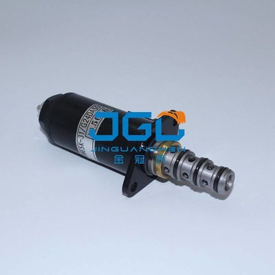 নির্মাণ যন্ত্রপাতি যন্ত্রাংশ SK200-6E SK250-6E খননকারী যন্ত্রাংশ সোলেনয়েড ভালভ YT35V00013F1 G24DA50