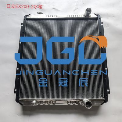 EX200-1 EX200-2 খননকারীর যন্ত্রাংশ জল ট্যাংক রেডিয়েটার 4287043 নির্মাণ যন্ত্রপাতি যন্ত্রাংশ