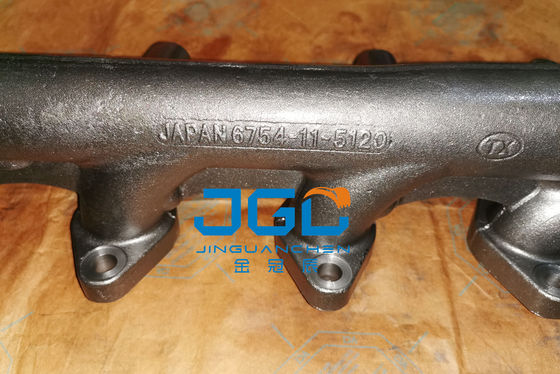 PC200-8 নতুন ডিজেল ইঞ্জিন এক্সজাস ম্যানিফোল্ড 6754-11-5120 Komatsu SAA6D107E S6D107 6D107 WA380-6 ইঞ্জিনের জন্য উপযুক্ত
