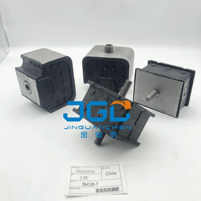 Excavator Parts Doosan Daewoo DH130-7 ইঞ্জিন ফুট রাবার শকপ্রুফ আঠালো।