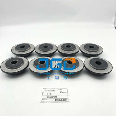 Excavator Engine Parts E200B E320 ইঞ্জিন মাউন্ট ইঞ্জিনের সামনের এবং পিছনের জন্য রাবার