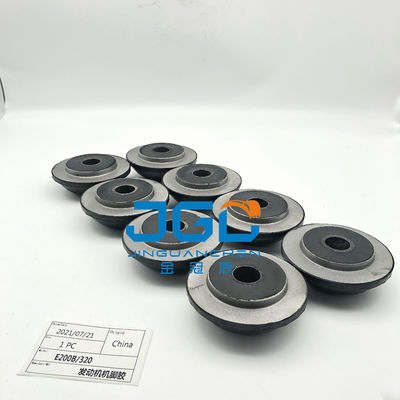 Excavator Engine Parts E200B E320 ইঞ্জিন মাউন্ট ইঞ্জিনের সামনের এবং পিছনের জন্য রাবার
