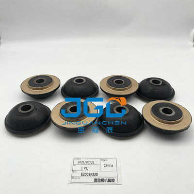 Excavator Engine Parts E200B E320 ইঞ্জিন মাউন্ট ইঞ্জিনের সামনের এবং পিছনের জন্য রাবার