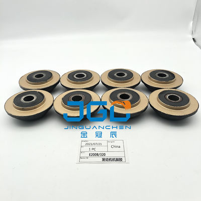 Excavator Engine Parts E200B E320 ইঞ্জিন মাউন্ট ইঞ্জিনের সামনের এবং পিছনের জন্য রাবার