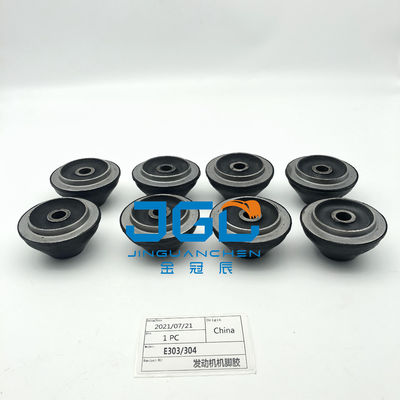Excavator E303 E304 ডিজেল ইঞ্জিন পার্টস S3L ইঞ্জিন কুশন জন্য রাবার সমর্থন কুশন