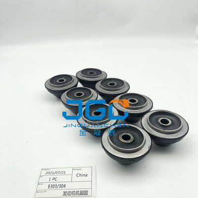 Excavator E303 E304 ডিজেল ইঞ্জিন পার্টস S3L ইঞ্জিন কুশন জন্য রাবার সমর্থন কুশন
