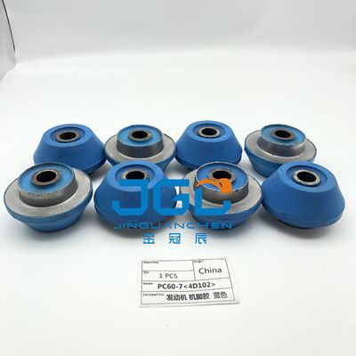 এক্সক্যাভেটর PC60-7 ডিজেল ইঞ্জিন সমর্থন কুশন জন্য 4D102 ইঞ্জিন কুশন