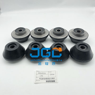 Komatsu PC200-1 PC200-2 ইঞ্জিনের জন্য Excavator ইঞ্জিন রাবার মাউন্ট