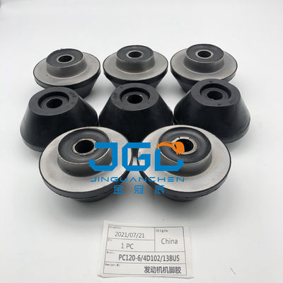 Komatsu PC200-1 PC200-2 ইঞ্জিনের জন্য Excavator ইঞ্জিন রাবার মাউন্ট