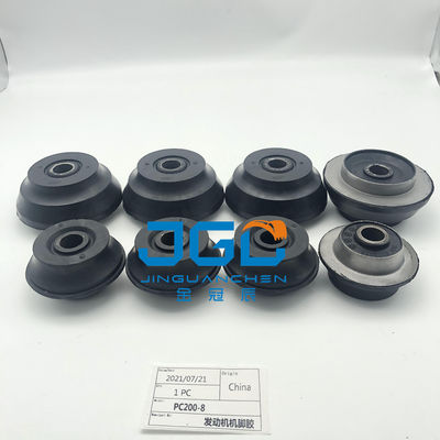PC200-8 এক্সক্যাভেটর ইঞ্জিন মাউন্ট কুশন 20Y-01-12210