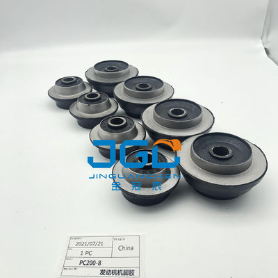 PC200-8 এক্সক্যাভেটর ইঞ্জিন মাউন্ট কুশন 20Y-01-12210