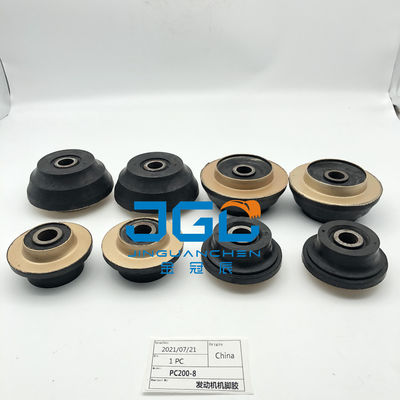 PC200-8 এক্সক্যাভেটর ইঞ্জিন মাউন্ট কুশন 20Y-01-12210